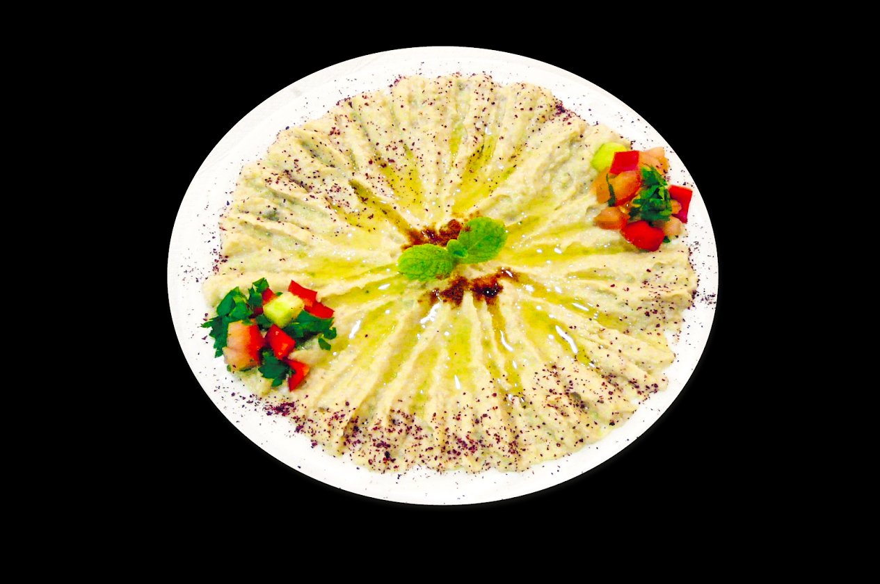 Hummus y mezze árabe halal en Madrid