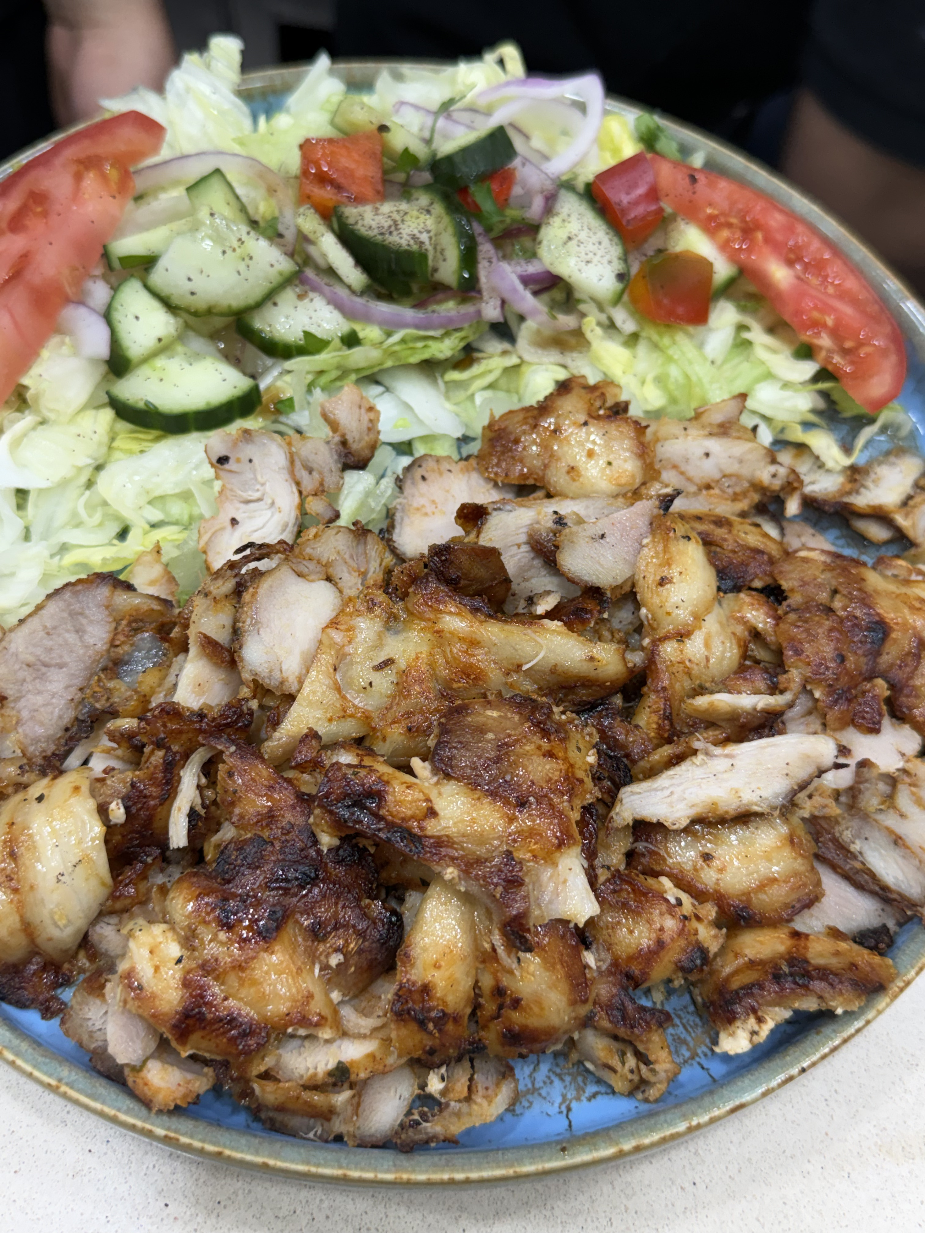 Shawarma de pollo halal – Damascus Gate Madrid